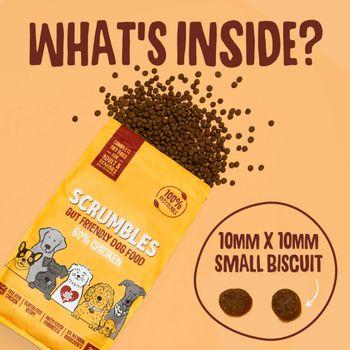 Scrumbles Dry Dog Food for Adult & Seniors Chicken 2kg