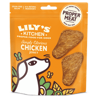 Lilys Kitchen Dog Treats Simply Glorious Chicken Jerky 70g