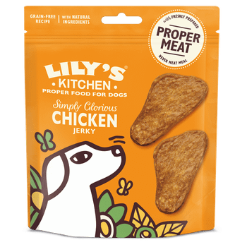 Lilys Kitchen Dog Treats Simply Glorious Chicken Jerky 70g