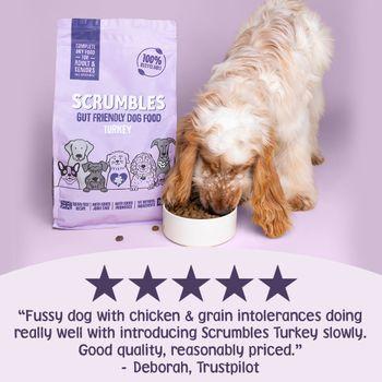 Scrumbles Dry Dog Food for Adult & Seniors Turkey 2kg