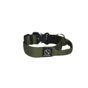 Rufus & Rosie Padded Handle Dog Collar, Medium, Khaki