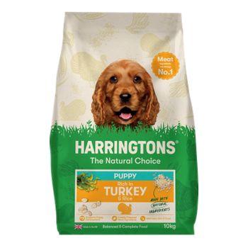 Harringtons Puppy Food Rich in Turkey and Rice 10kg