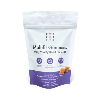 DotDotPet Multifit Multivitamin Gummies Dog 125g