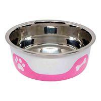 Thermacool Hot Pink Dog Bowl Small