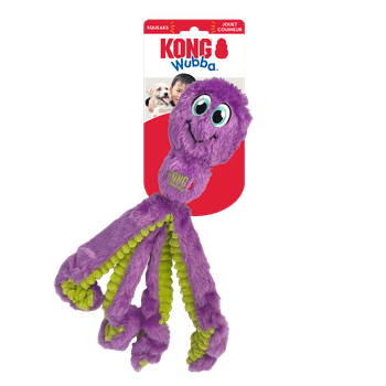 KONG Wubba Large Octopus Plush Dog Toy