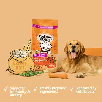 Barking heads large breed puppy food sale