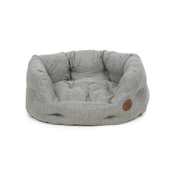 Petface Meadow Weave High Oval Pet Bed Small