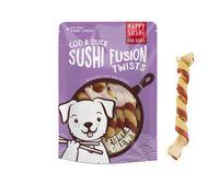 Happy Sushi Fusion Twists Cod and Duck Dog Treat, 120g