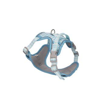Rufus & Rosie Mint Dog Tooth Dog Harness & Lead Set, Extra Small