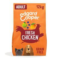 Edgard & Cooper Adult Dry Dog Food Chicken 12kg
