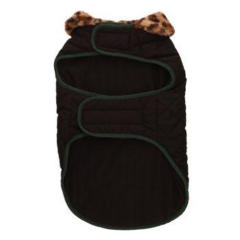 Rufus & Rosie Country Jacket Black Leopard XL+