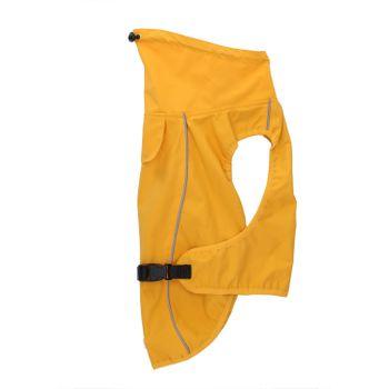 Rufus & Rosie Fleece Lined Mk2 Yellow Dog Jacket, S+