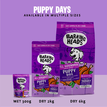 Barking Heads Puppy Days Wet Puppy Food 300g