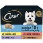 Cesar Senior Wet Dog Food Trays Meat in Delicate Jelly 8x150g
