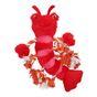 Rufus & Rosie Rope Leg Plush Summer Dog Toy