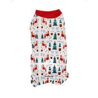 Rufus & Rosie Christmas Print Dog Pyjamas Large