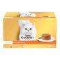GOURMET Gold Savoury Cake with Beef, Chicken, Salmon, Tuna Wet Cat Food Can 48x85g
