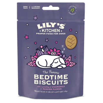 Lilys Kitchen Dog Treats Organic Bedtime Biscuits 80g