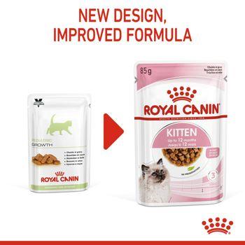 Royal Canin Kitten Pouch Multipack in Gravy 48x85g