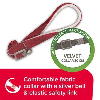 Beaphar Soft Velvet Flea Collar for Cats, 30cm