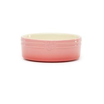 Scruffs Ombre Pet Food Bowl Pink 13cm