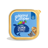 Edgard & Cooper Adult Wet Food Cup Salmon & Turkey 150g