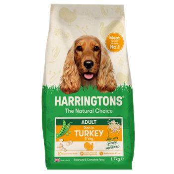Harringtons Complete Dog Food, Turkey & Vegetable, 1.7Kg