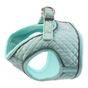 Doodlebone Snappy Mint Quilt Dog Harness 1-2