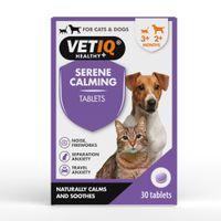 VETIQ  Serene-UM Calming Tablets for Cats & Dogs, 30 Pack