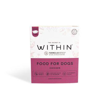 Within Grain Free Complete Adult Dog Food Chicken 395g