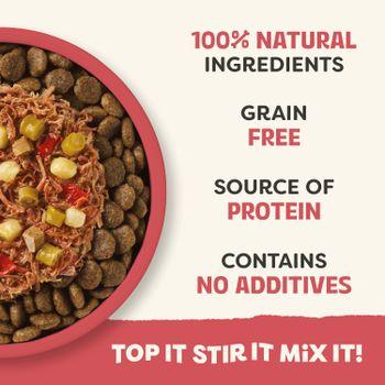 Applaws Taste Toppers Beef with Green Beans, Sweet Potato & Red Pepper in Broth Dog Food 12x85g