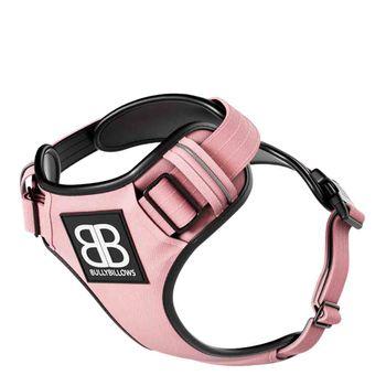 Bully Billows Premium Dog Harness, Pink, Small