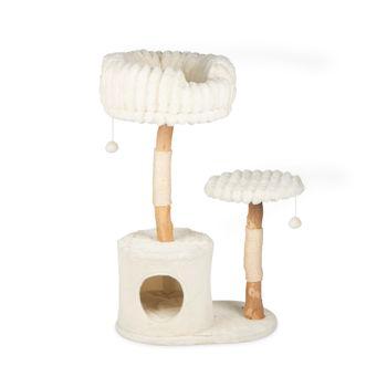 Scruffs Colorado Cat Scratching Tree Cream