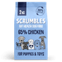Scrumbles Dry Food for Puppy & Toy Breeds Chicken 2kg