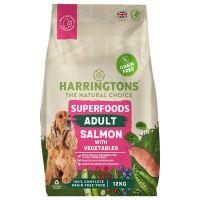 Harringtons Grain Free Adult Dry Dog Food Salmon with Superfoods 12kg