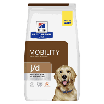 Hill'S Prescription Diet J/D Joint Care Dry Dog Food With Chicken 12kg