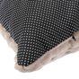 Snug & Cosy Faux Fur Dog Lounger Taupe