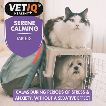 VETIQ  Serene-UM Calming Tablets for Cats & Dogs, 30 Pack