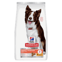 Hill's Science Plan Perfect Digestion Medium Adult 1+ Dry Dog Food With Chicken & Brown Rice 14kg
