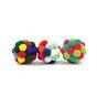Tabby Patch Pom Pom Balls Cat Toys 2pcs