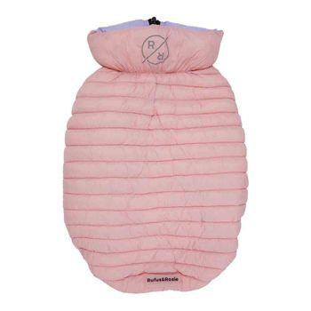 Rufus & Rosie Pink Reversable Puffer Jacket, Small+ 