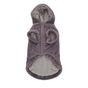 Rufus & Rosie Grey Faux Fur Dog Hoodie, M