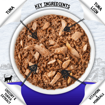 Cookhouse Luxury Complete Cat Food Tuna Pate Terrine 70g