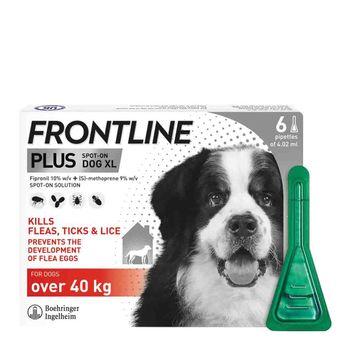 Frontline Plus for Extra Large Dogs 40 60 kg 6 pack