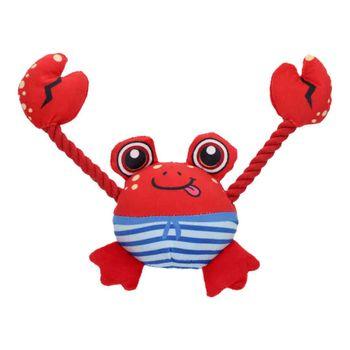 Rufus & Rosie Crab Plush Summer Dog Toy