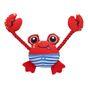 Rufus & Rosie Crab Plush Summer Dog Toy