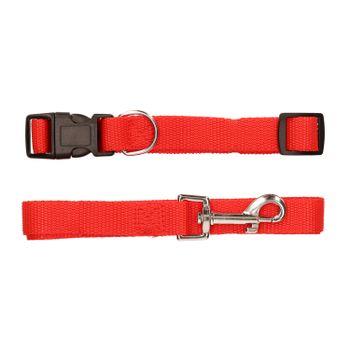 Simply Jollyes Dog Collar & Lead Set - M/L