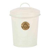 Scruffs Cantina 2L Steel Storage Pet Treat Canister Cream