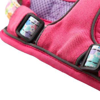 Doodlebone 'With Me' Dog Harness Pink 1-2