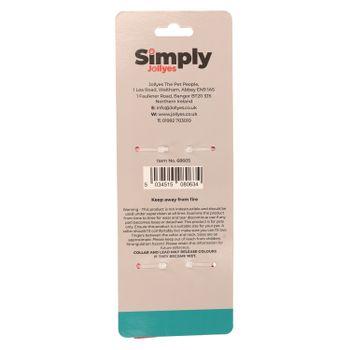 Simply Jollyes Dog Collar & Lead Set - M/L